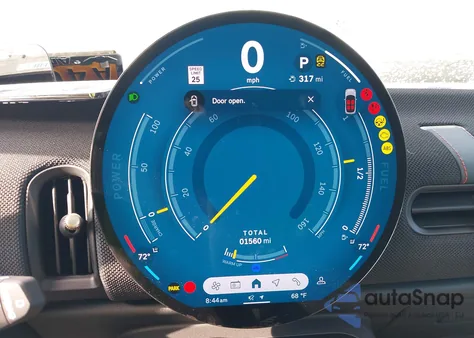 2025 Mini Hardtop Cooper z USA, uszkodzony, nr VIN WMW13GD09S2W96926